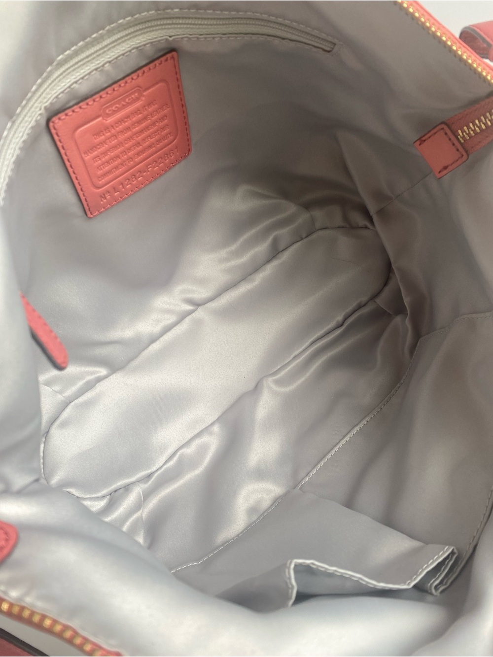 Coach Madison Woven Leather Sophia Satchel in Rose Pink - Picture 14 of 14